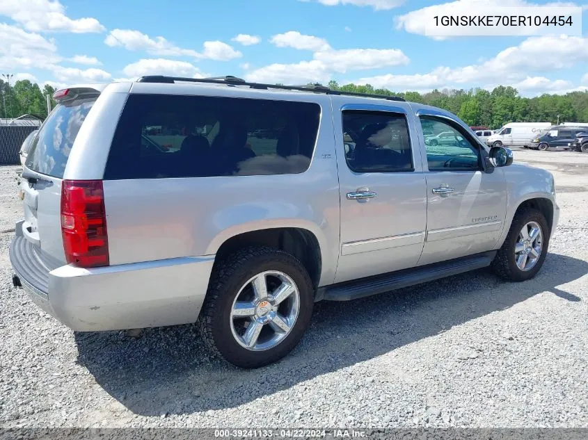 2014 Chevrolet Suburban 1500 Ltz VIN: 1GNSKKE70ER104454 Lot: 39241133