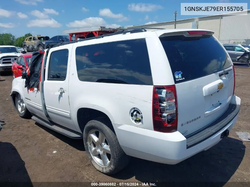 2014 Chevrolet Suburban 1500 Lt VIN: 1GNSKJE79ER155705 Lot: 39860882