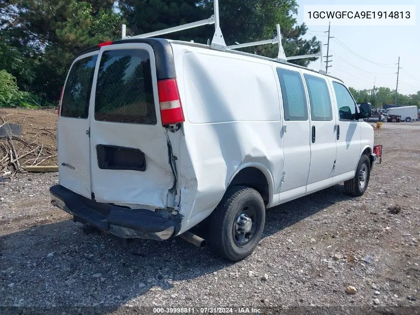 2014 Chevrolet Express 2500 Work Van VIN: 1GCWGFCA9E1914813 Lot: 39998811