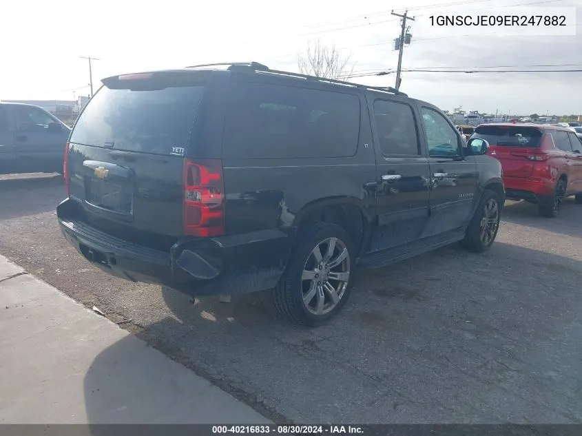 1GNSCJE09ER247882 2014 Chevrolet Suburban 1500 Lt