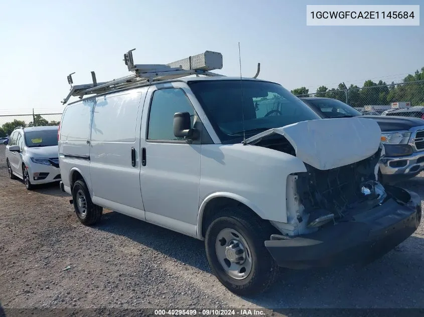 2014 Chevrolet Express G2500 VIN: 1GCWGFCA2E1145684 Lot: 40295499