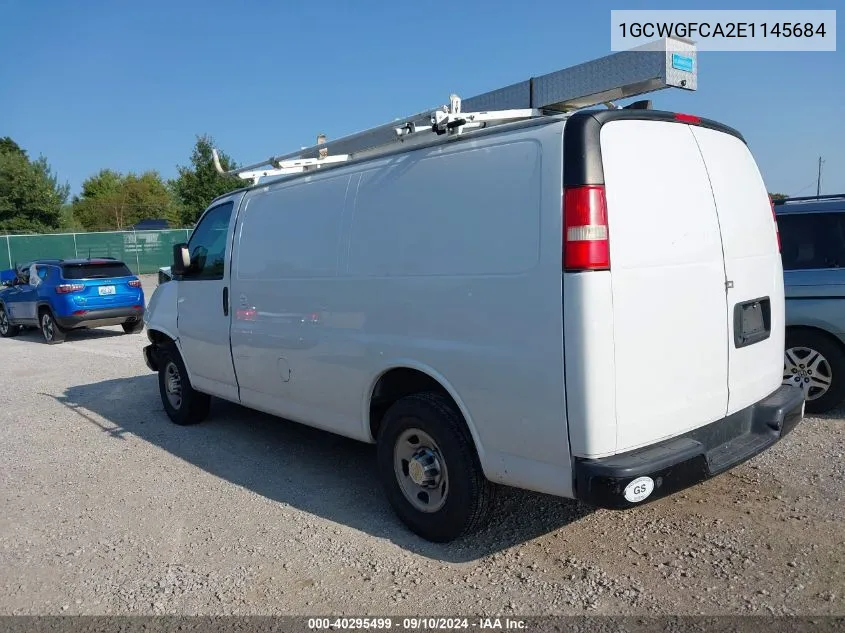 2014 Chevrolet Express G2500 VIN: 1GCWGFCA2E1145684 Lot: 40295499