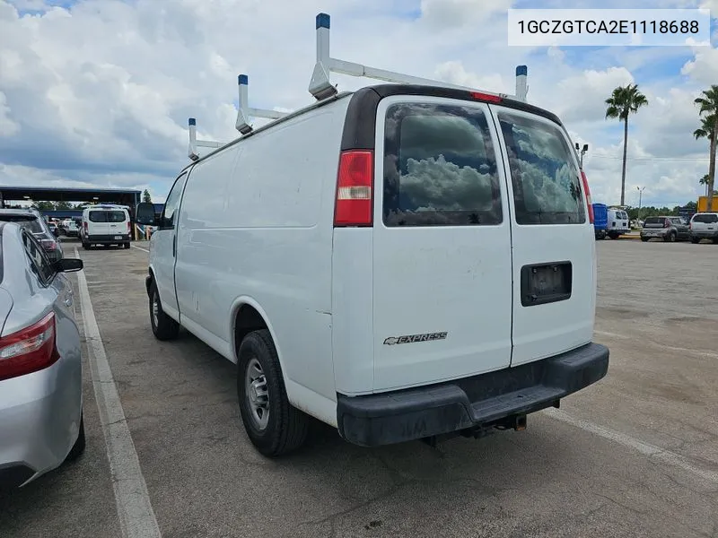 2014 Chevrolet Express 3500 Work Van VIN: 1GCZGTCA2E1118688 Lot: 40296472