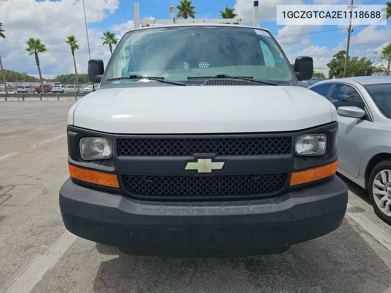 2014 Chevrolet Express 3500 Work Van VIN: 1GCZGTCA2E1118688 Lot: 40296472