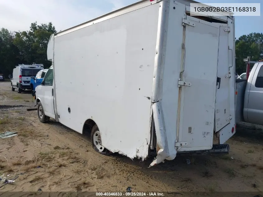 2014 Chevrolet Express Cutaway 3500 VIN: 1GB0G2BG3E1168318 Lot: 40346833