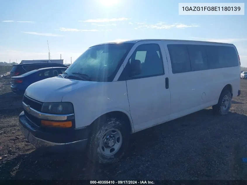 2014 Chevrolet Express 3500 Lt VIN: 1GAZG1FG8E1180139 Lot: 40355410