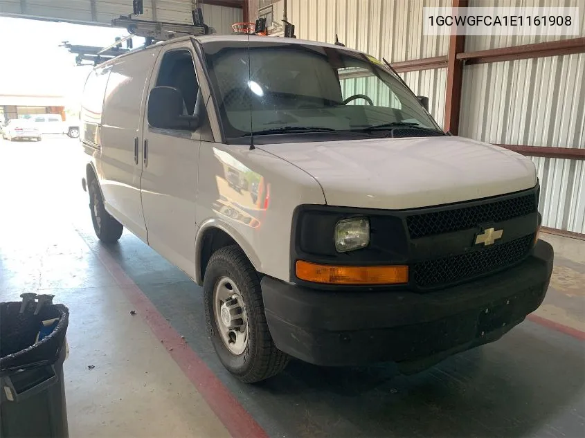 1GCWGFCA1E1161908 2014 Chevrolet Express 2500 Work Van