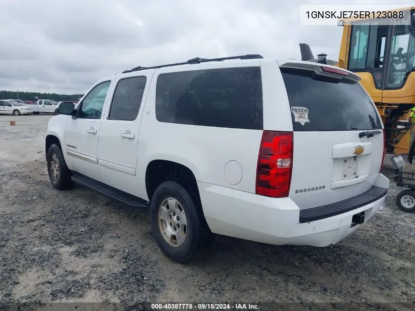 2014 Chevrolet Suburban 1500 Lt VIN: 1GNSKJE75ER123088 Lot: 40387778