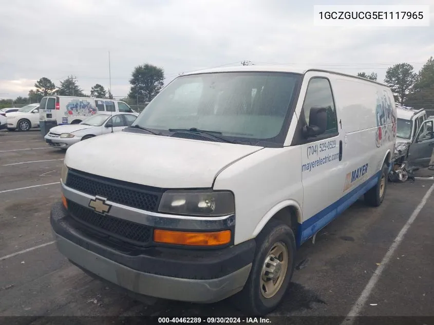 2014 Chevrolet Express 3500 Work Van VIN: 1GCZGUCG5E1117965 Lot: 40462289