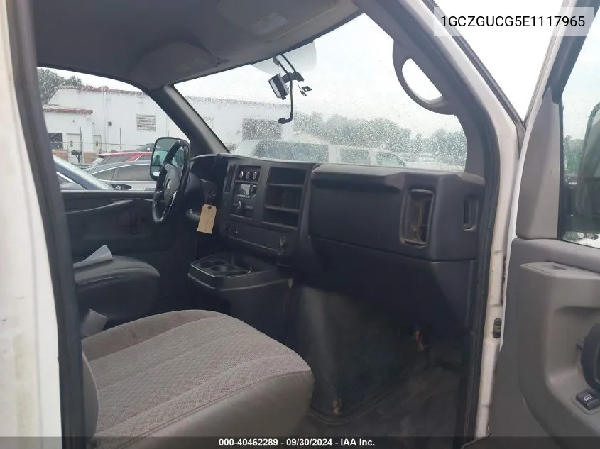 1GCZGUCG5E1117965 2014 Chevrolet Express 3500 Work Van