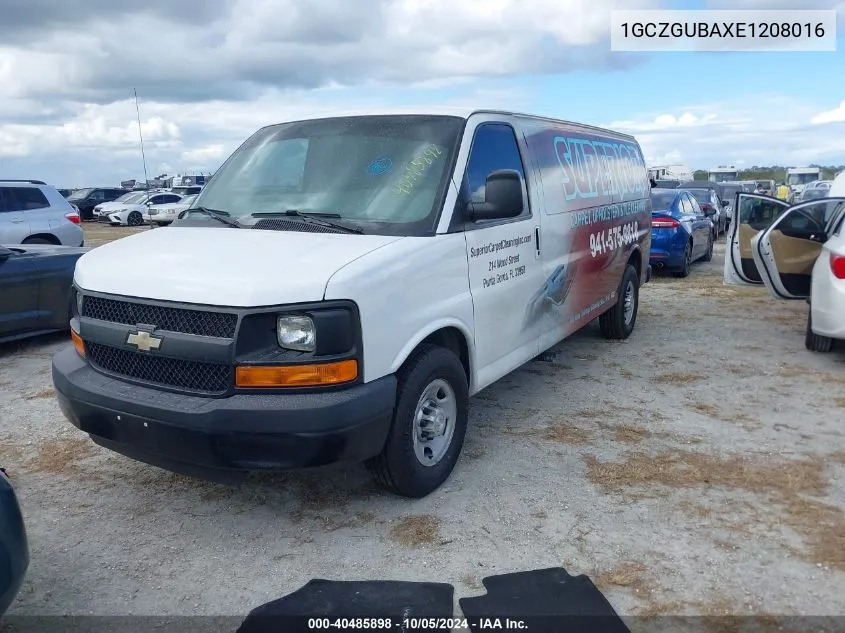 2014 Chevrolet Express G3500 VIN: 1GCZGUBAXE1208016 Lot: 40485898