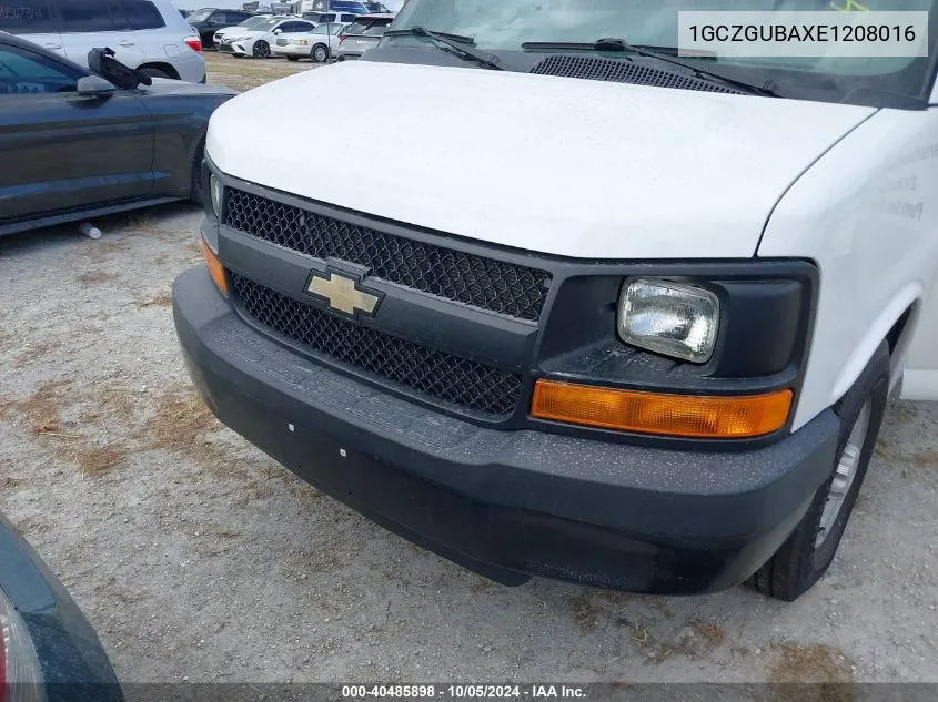 2014 Chevrolet Express G3500 VIN: 1GCZGUBAXE1208016 Lot: 40485898