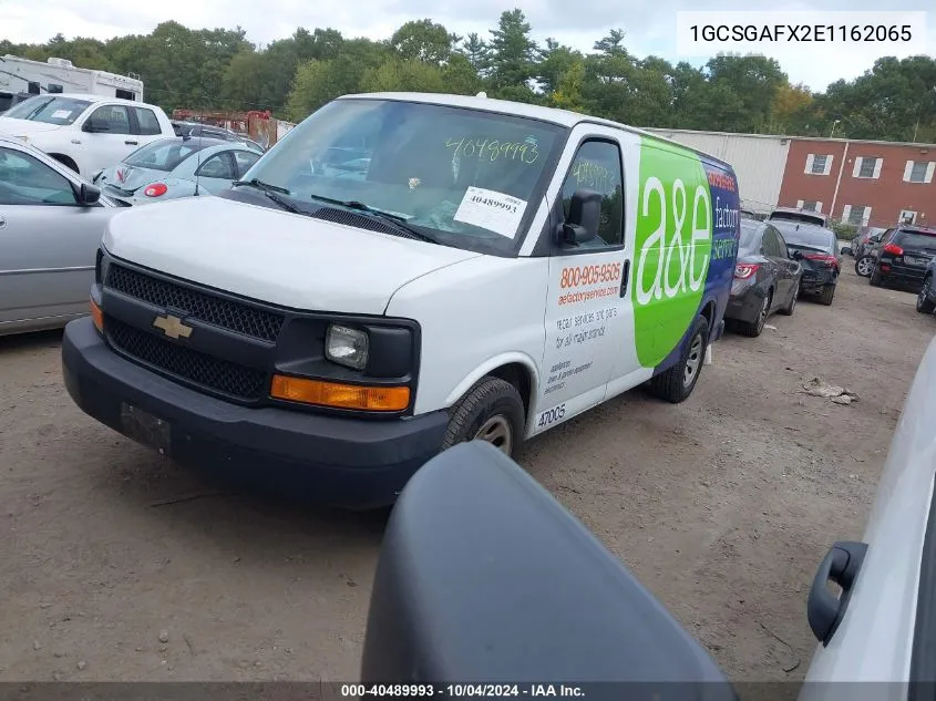 1GCSGAFX2E1162065 2014 Chevrolet Express 1500 Work Van