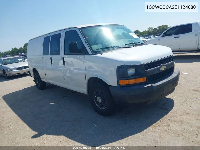 1GCWGGCA2E1124680 2014 Chevrolet Express 2500 Work Van