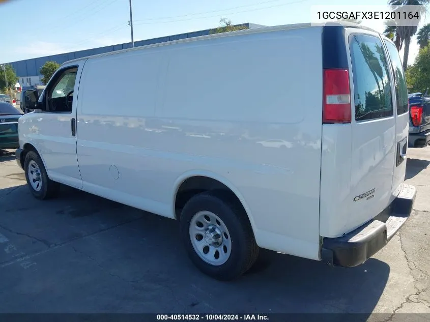 2014 Chevrolet Express 1500 Work Van VIN: 1GCSGAFX3E1201164 Lot: 40514532