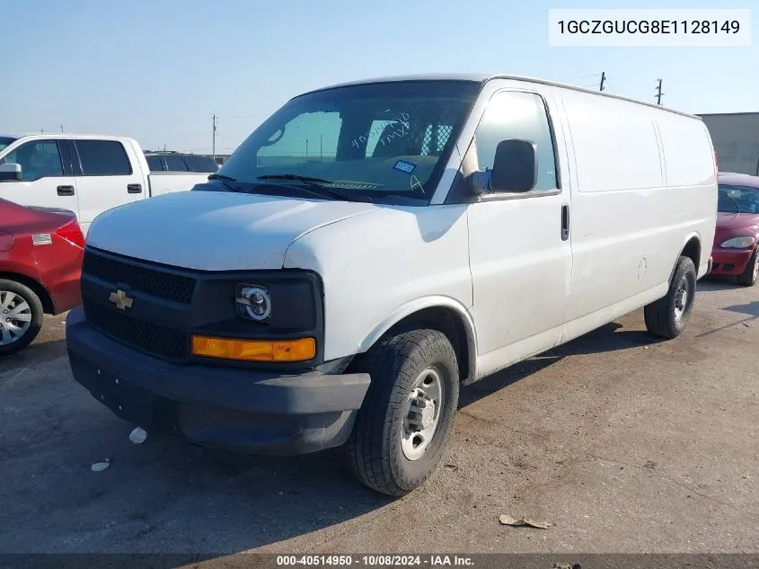 1GCZGUCG8E1128149 2014 Chevrolet Express 3500 Work Van