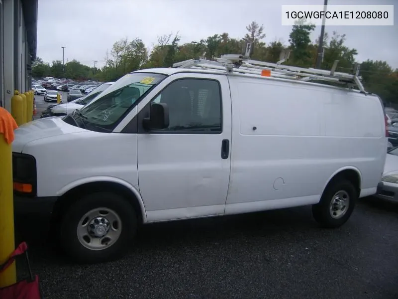 1GCWGFCA1E1208080 2014 Chevrolet Express 2500 Work Van