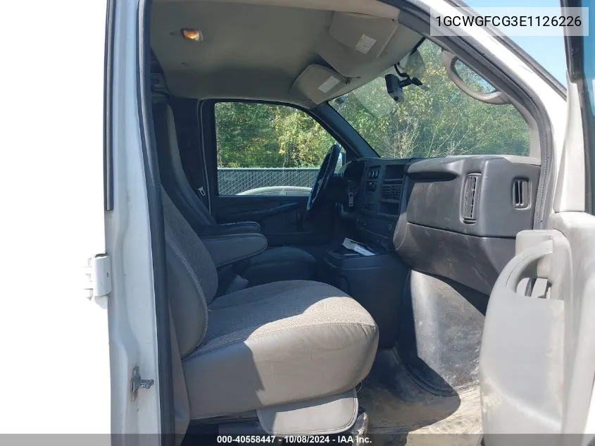 1GCWGFCG3E1126226 2014 Chevrolet Express 2500 Work Van