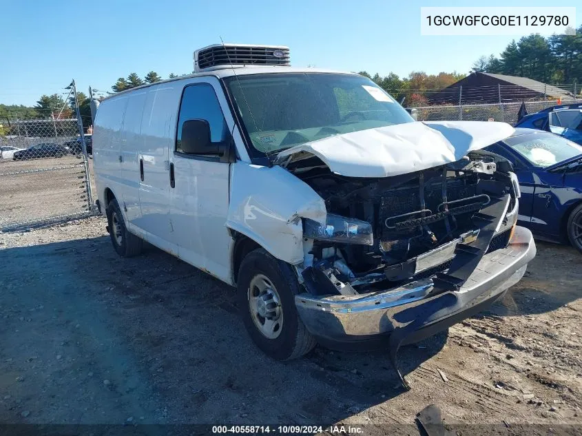 2014 Chevrolet Express G2500 VIN: 1GCWGFCG0E1129780 Lot: 40558714