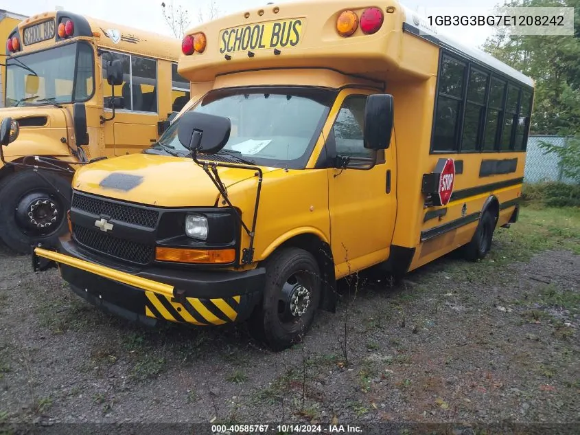 2014 Chevrolet Express G3500 VIN: 1GB3G3BG7E1208242 Lot: 40585767