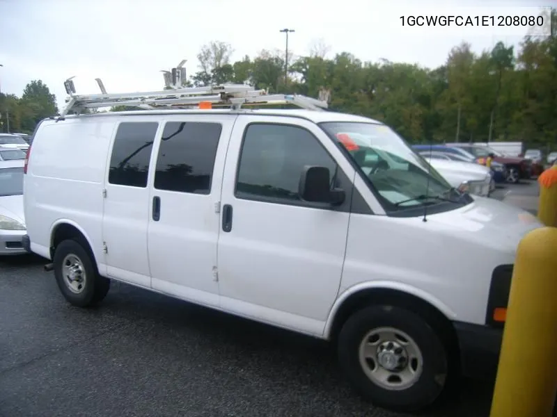 1GCWGFCA1E1208080 2014 Chevrolet Express 2500 Work Van