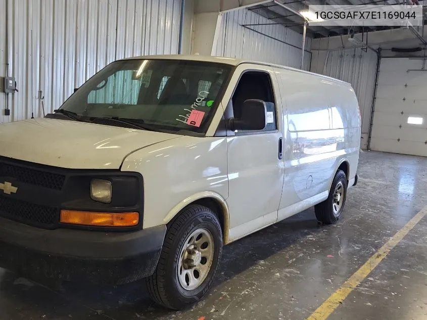 2014 Chevrolet Express G1500 VIN: 1GCSGAFX7E1169044 Lot: 40591462