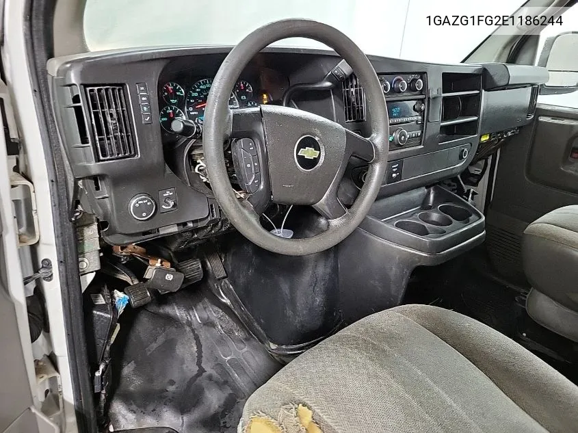 1GAZG1FG2E1186244 2014 Chevrolet Express 3500 Lt