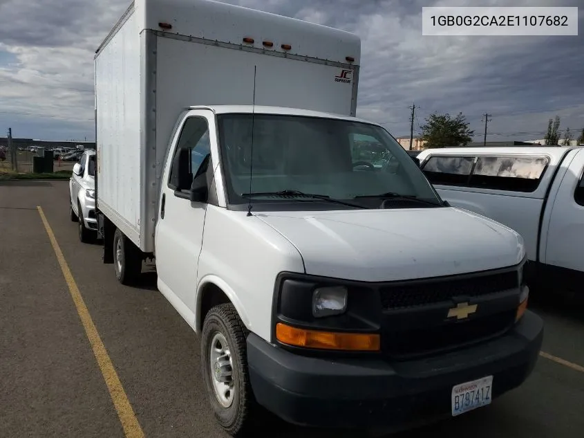 2014 Chevrolet Express Cutaway 3500 VIN: 1GB0G2CA2E1107682 Lot: 40599664