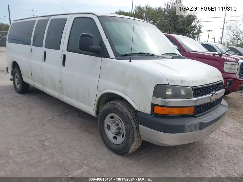 2014 Chevrolet Express 3500 Lt VIN: 1GAZG1FG6E1119310 Lot: 40615461