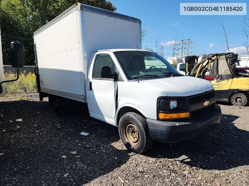 2014 Chevrolet Express G3500 VIN: 1GB0G2CG4E1185420 Lot: 40646859