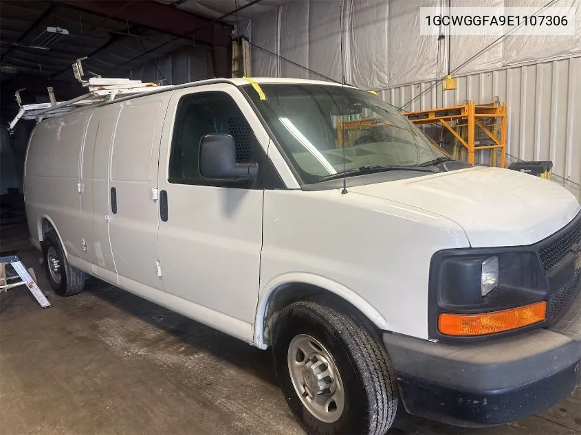 2014 Chevrolet Express 2500 Work Van VIN: 1GCWGGFA9E1107306 Lot: 40659347