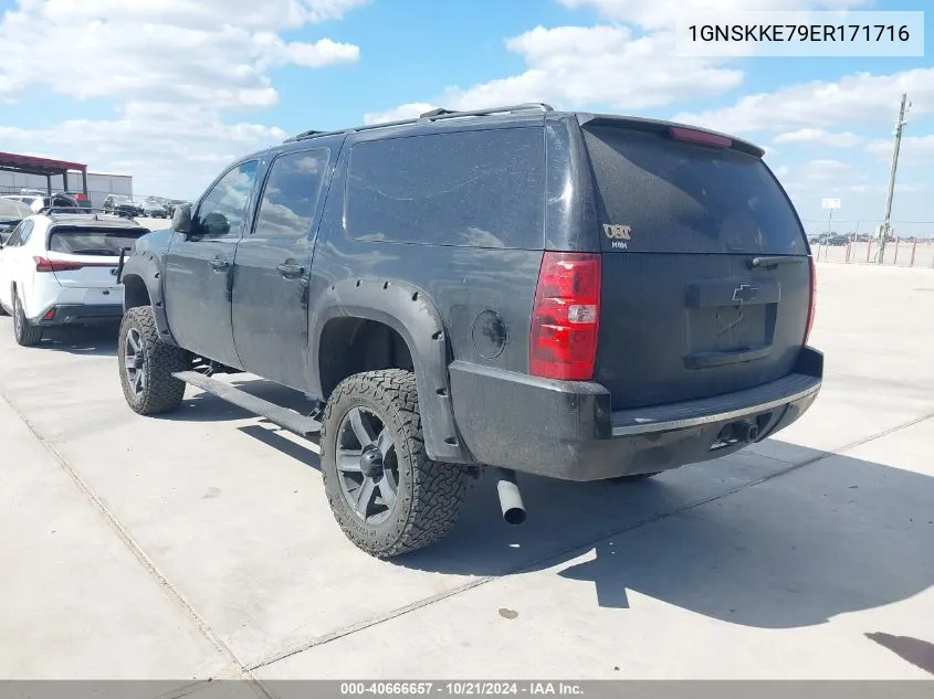 2014 Chevrolet Suburban 1500 Ltz VIN: 1GNSKKE79ER171716 Lot: 40666657