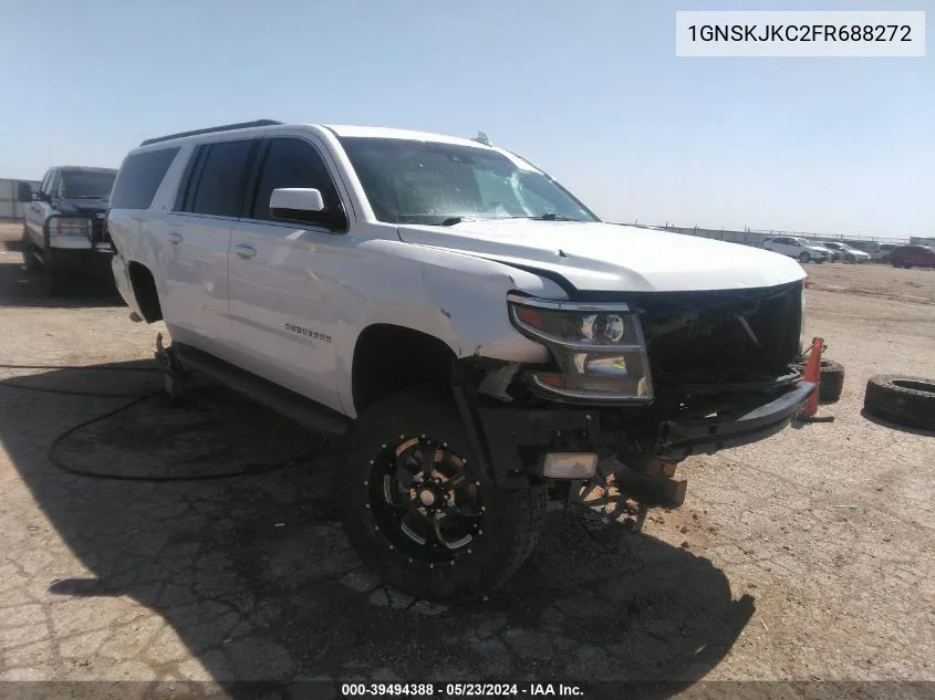 1GNSKJKC2FR688272 2015 Chevrolet Suburban 1500 Lt