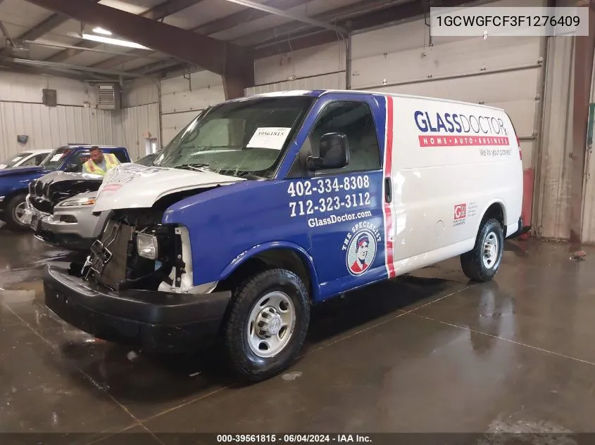 1GCWGFCF3F1276409 2015 Chevrolet Express 2500 Work Van