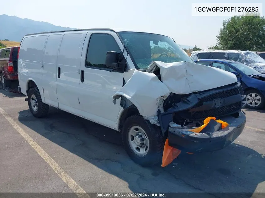 1GCWGFCF0F1276285 2015 Chevrolet Express 2500 Work Van