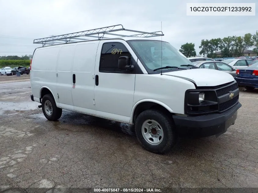 1GCZGTCG2F1233992 2015 Chevrolet Express 3500 Work Van