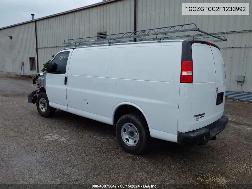 1GCZGTCG2F1233992 2015 Chevrolet Express 3500 Work Van