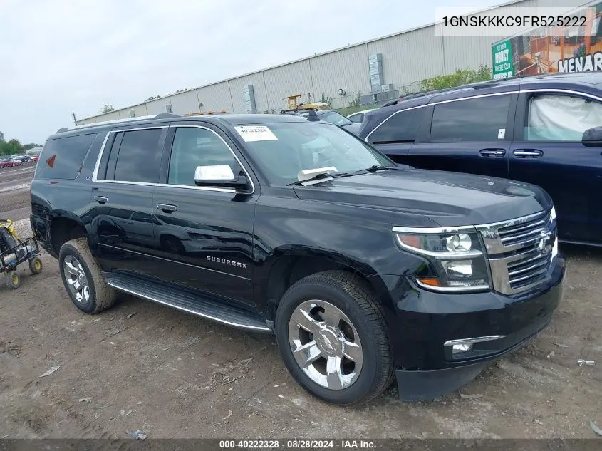 2015 Chevrolet Suburban 1500 Ltz VIN: 1GNSKKKC9FR525222 Lot: 40222328