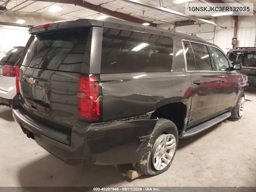 1GNSKJKC3FR132035 2015 Chevrolet Suburban 1500 Lt