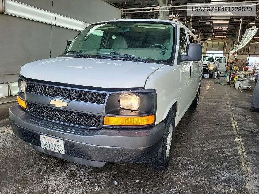 2015 Chevrolet Express 3500 Ls VIN: 1GAZGZFF4F1228520 Lot: 40340373