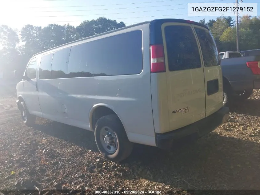 1GAZGZFG2F1279152 2015 Chevrolet Express 3500 Ls