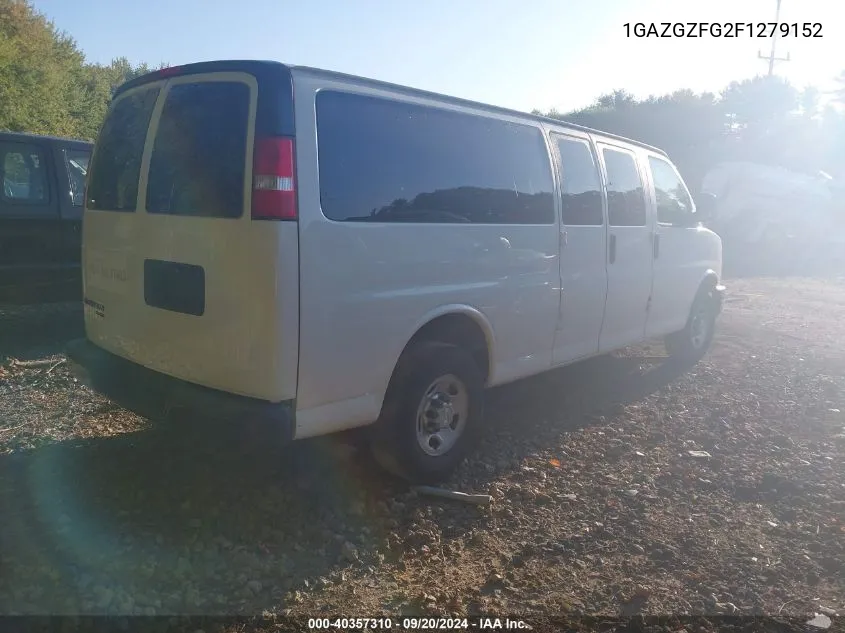 1GAZGZFG2F1279152 2015 Chevrolet Express 3500 Ls