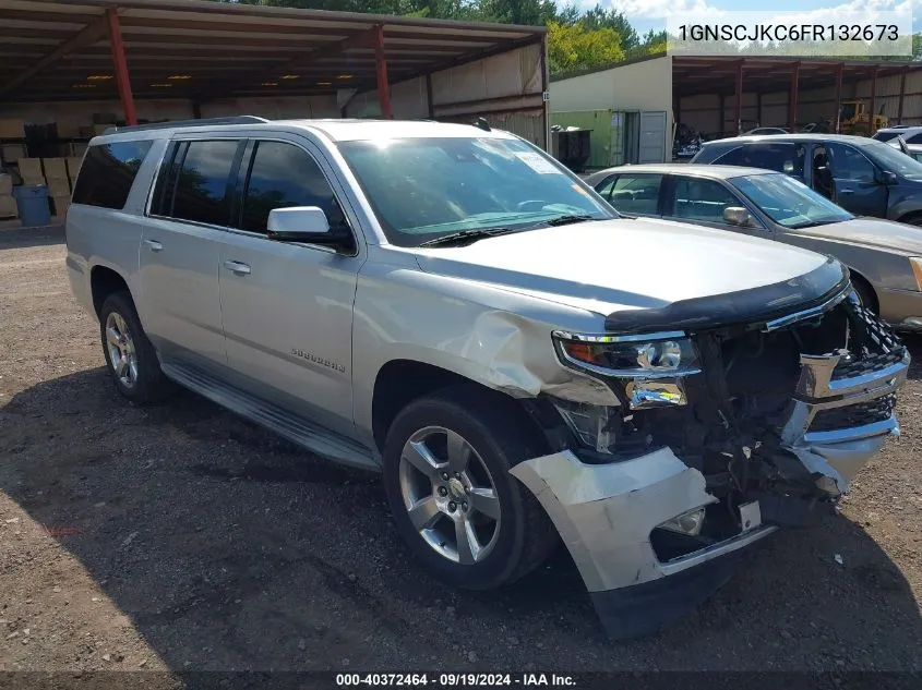 1GNSCJKC6FR132673 2015 Chevrolet Suburban 1500 Lt