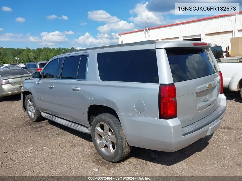 1GNSCJKC6FR132673 2015 Chevrolet Suburban 1500 Lt