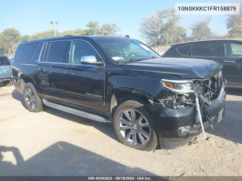 1GNSKKKC1FR158879 2015 Chevrolet Suburban 1500 Ltz