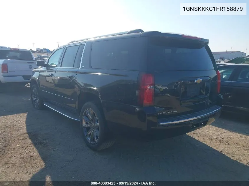 1GNSKKKC1FR158879 2015 Chevrolet Suburban 1500 Ltz