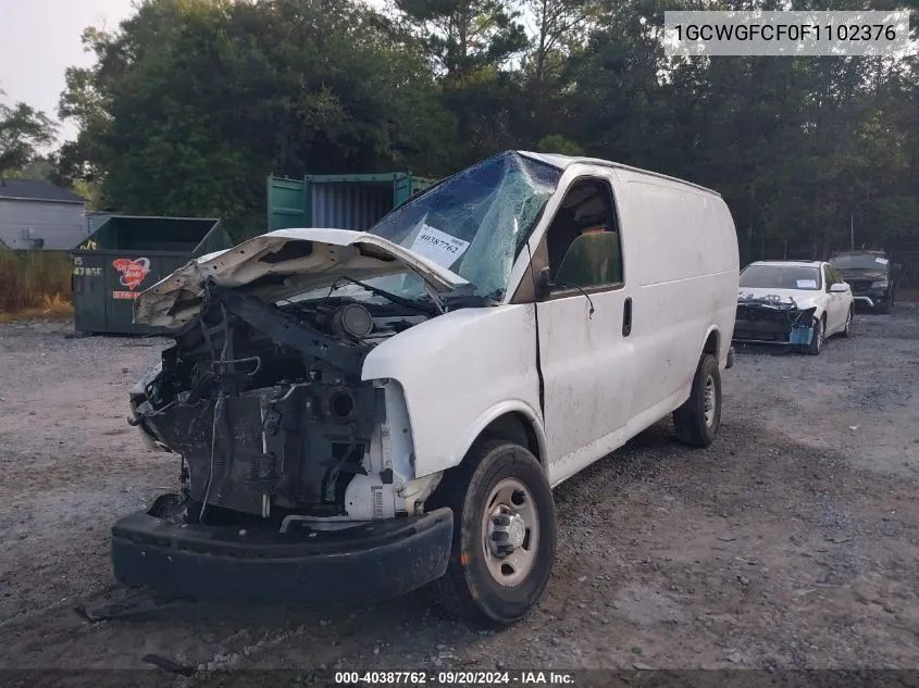 1GCWGFCF0F1102376 2015 Chevrolet Express 2500 Work Van