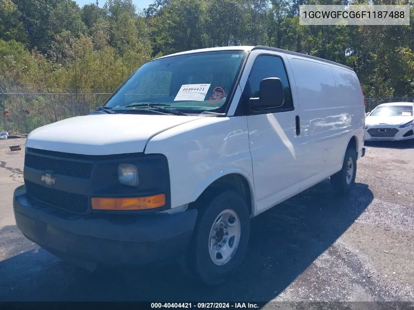 1GCWGFCG6F1187488 2015 Chevrolet Express 2500 Work Van