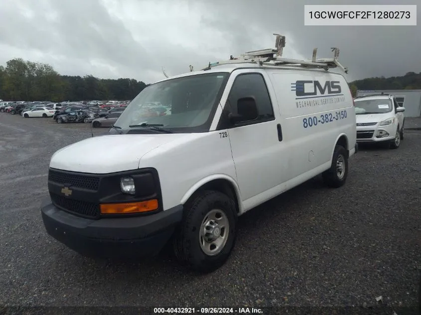 1GCWGFCF2F1280273 2015 Chevrolet Express G2500