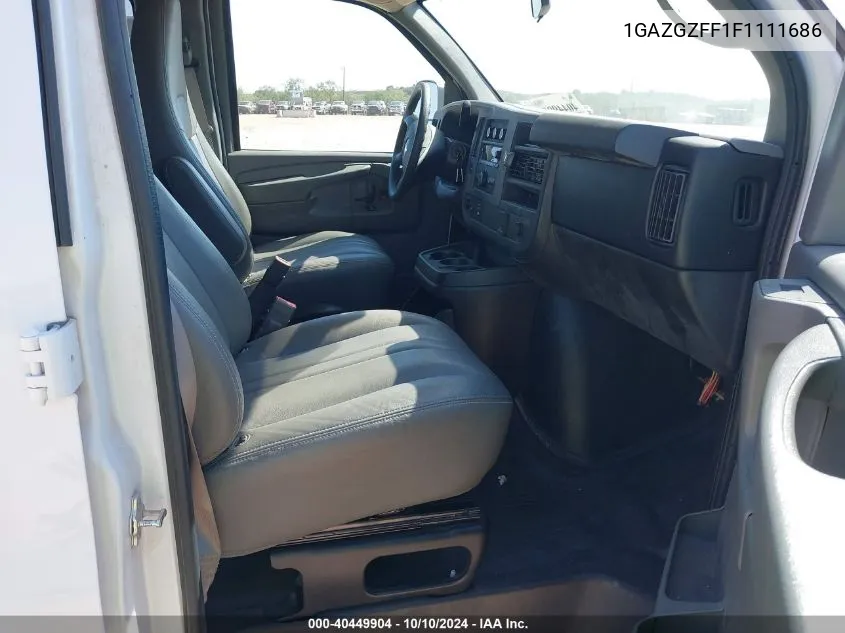 1GAZGZFF1F1111686 2015 Chevrolet Express 3500 Ls